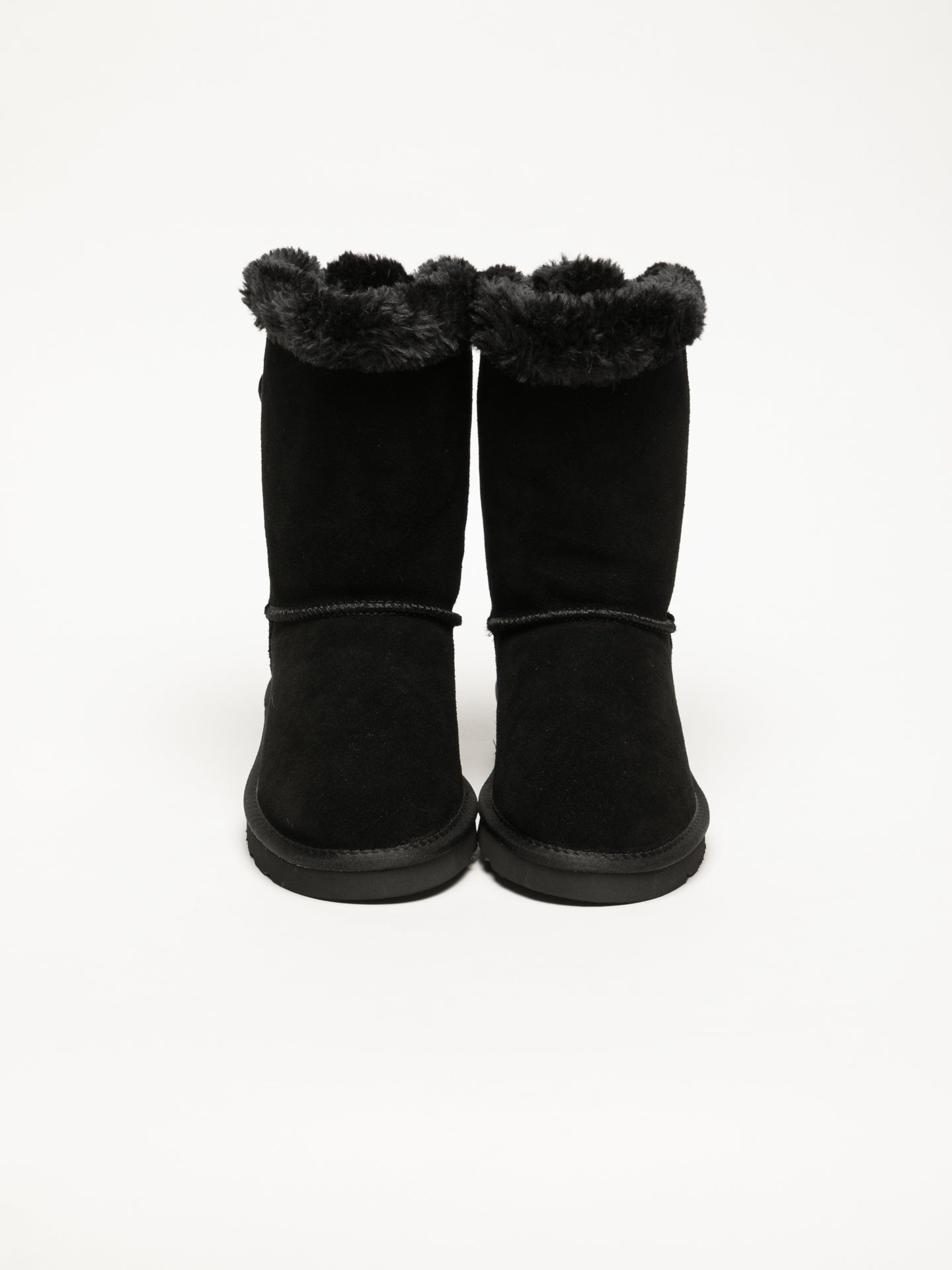 Foreva Black Eskimo Ankle Boots